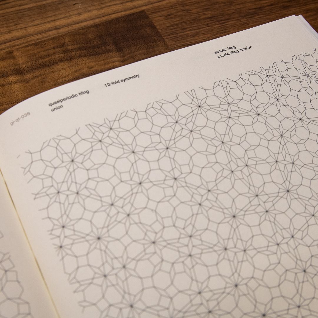 Grid Index is the first comprehensive visual lexicon of patterns and grid systems. Based upon years of research, artist and musician Carsten Nicolai has discovered and unlocked the visual code for visual systems into a systematic equation of grids and patterns.